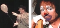 Zirkus-Clown, Clown-Theater, Clownstheater, Clown  Knstleragentur MrTom aus Dortmund im Ruhrgebiet in Nordrhein-Westfalen / NRW